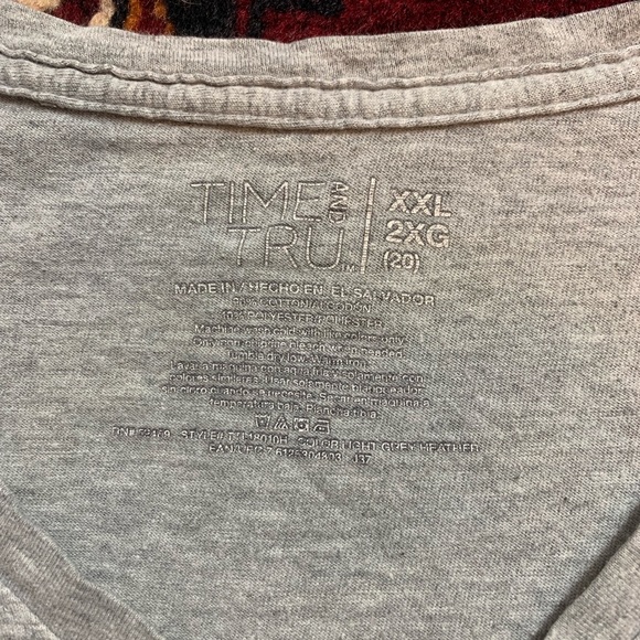 Basic Heather Grey  XXL tee - Picture 2 of 2